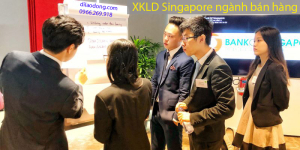 XKLD Singapore ngành bán hàng
